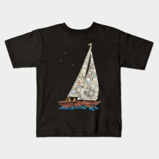 Jewelry Sailboat Kids T-Shirt